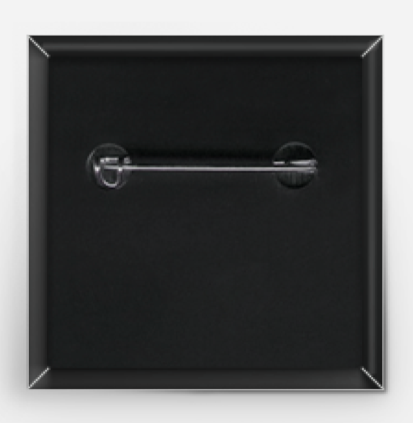 Pirates & Pearls Square Button