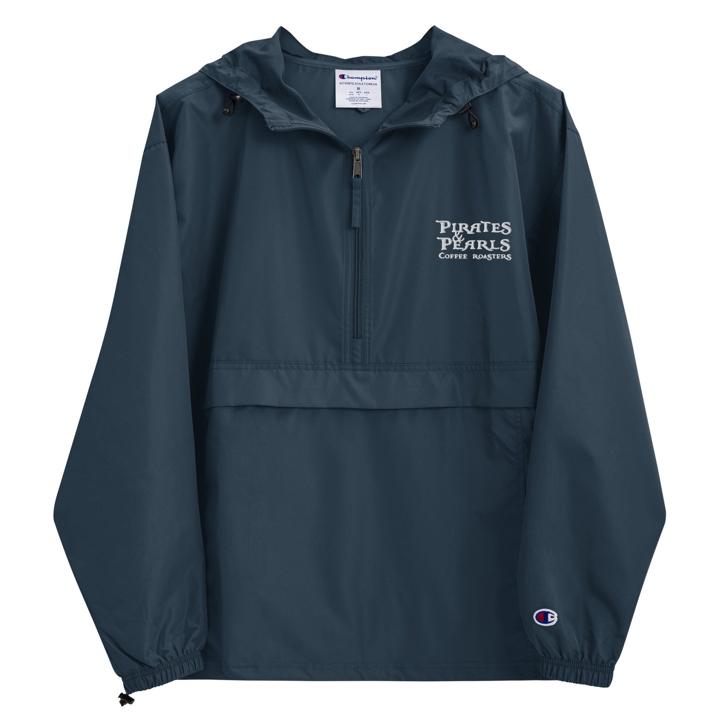 Pirates & pearls Embroidered Champion Packable Jacket