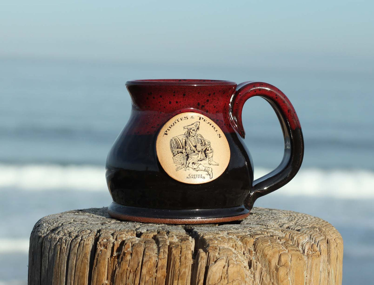 Pirates and Pearls Dynamite Potbelly Mug Sunset Hill Stoneware