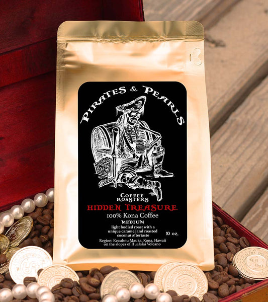 Pirates and Pearls 100% Kona Coffee Big Island Hawaii