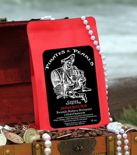 Pirates and Pearls Homebound Rwanda Rubavu Single-Origin Coffee