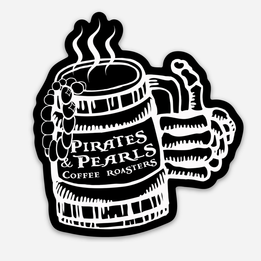 Pirates & Pearls Mug Sticker