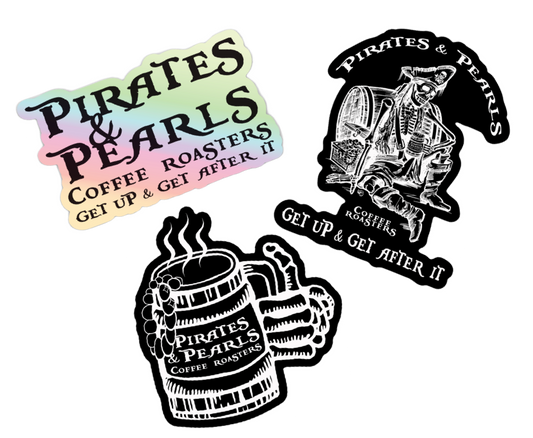 PIRATES AND PEARLS STICKER PACK